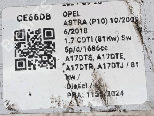 Electronic module OPEL ASTRA J (P10) 1.7 CDTI (68) | BP33823565M83 - Image 5