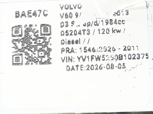 Alternator VOLVO V60 I (155) D3 / D4 | BP38771277M7 - Image 6