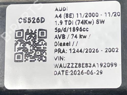 Left headlight AUDI A4 B6 (8E2) 1.9 TDI | BP37415607C28 - Image 6