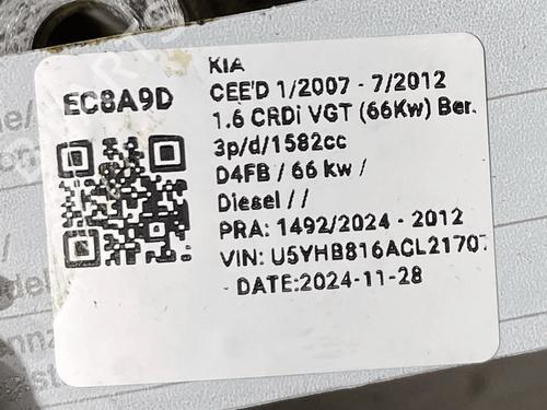 AC compressor KIA CEE'D SW (ED) 1.6 CRDi 90 | BP33824037M34  - Image 5