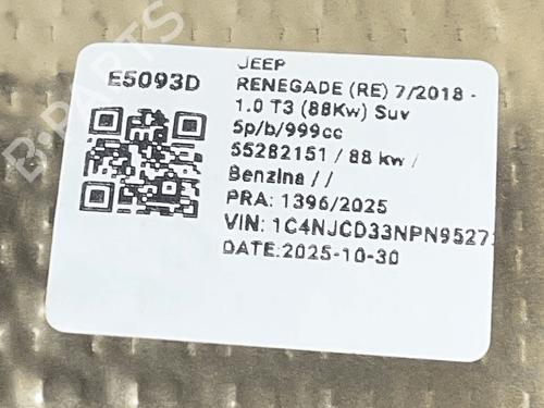 Catalyst JEEP RENEGADE SUV (BU, B1, BV) 1.0 T-GDi | BP36107440M10 - Image 6