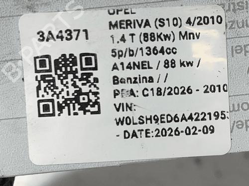 Alternator OPEL MERIVA B MPV (S10) 1.4 (75) | BP33821505M7 - Image 6