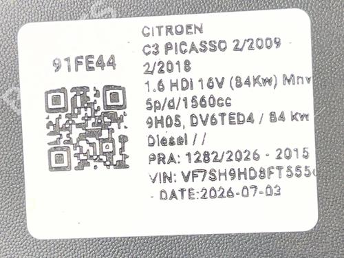 Left taillight CITROËN C3 Picasso (SH_) 1.6 HDi 115 | BP37415603C34 - Image 6