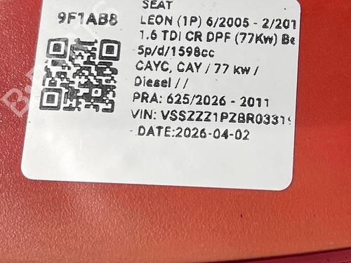 Left taillight SEAT LEON (1P1) 1.6 TDI | BP34151180C34  - Image 6