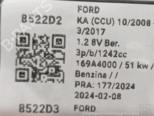 Ignition barrel FORD KA (RU8) 1.2 | BP33822587M48 - Image 5