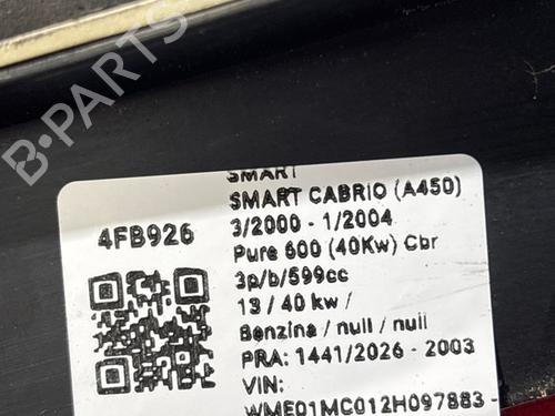 Venstre baglygte SMART CABRIO (450) 0.6 (S1OLA1, 450.441, 450.442, 450.443) | BP38719890C34 - Image 6