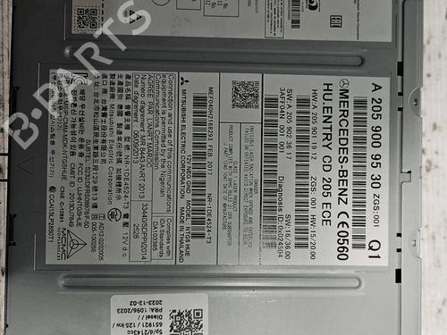 radio-mercedes-benz-a-class-w176-2012-2013-2014-2015-2016-2017-2018-33823104 main image