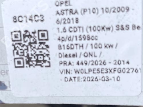Other OPEL ASTRA J Saloon 1.6 CDTi (69) | BP34113784O1  - Image 6