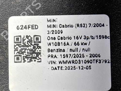 Left sun visor MINI MINI (R50, R53) One | BP40524910I1 - Image 6