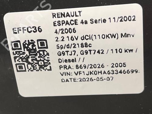 Left headlight RENAULT ESPACE IV (JK0/1_) 2.2 dCi (JK0H) | BP36797820C28  - Image 6