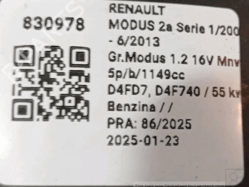 Right headlight RENAULT MODUS / GRAND MODUS (F/JP0_) 1.2 (JP0C, JP0K, FP0C, FP0K, FP0P, JP0P, JP0T) | BP33822540C29  - Image 5