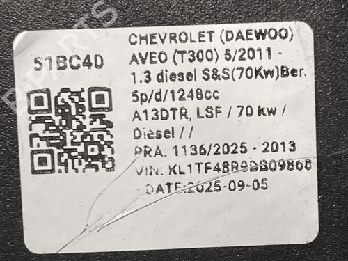 Other CHEVROLET AVEO Hatchback (T300) 1.3 D | BP33821856O1 - Image 5
