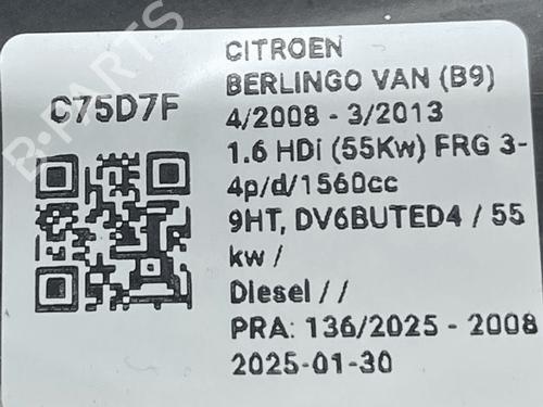 Right headlight CITROËN BERLINGO Box Body/MPV (B9) 1.6 HDi 75 | BP33823471C29  - Image 6