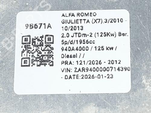Electronic module ALFA ROMEO GIULIETTA (940_) 2.0 JTDM (940FXE1A, 940FXG11) | BP33822903M83  - Image 6