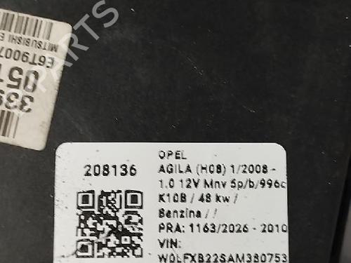 Electronic module OPEL AGILA B (H08) 1.0 (F68) | BP37682978M83 - Image 5