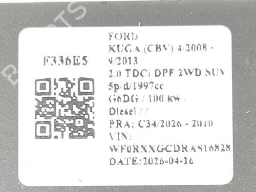 Rear parcel shelf FORD KUGA I 2.0 TDCi | BP36001456C85  - Image 6