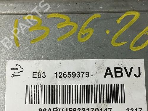 Electronic module OPEL MERIVA B MPV (S10) 1.4 (75) | BP37508984M83 - Image 5
