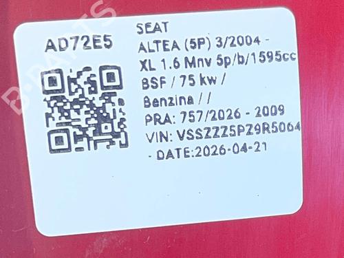 Right tailgate light SEAT ALTEA (5P1) 1.6 | BP35973951C80 - Image 6