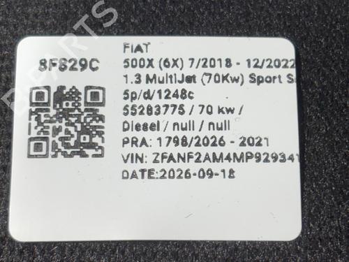 Rear parcel shelf FIAT 500X (334_) 1.3 D Multijet (334AXH1A) | BP40524988C85 - Image 6