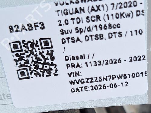 Engine VW TIGUAN (5N_) 2.0 TDI | BP36833947M1  - Image 5