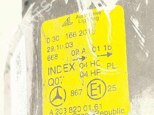Left headlight MERCEDES-BENZ C-CLASS (W203) C 220 CDI (203.006, 203.008) | BP34340620C28  - Image 5
