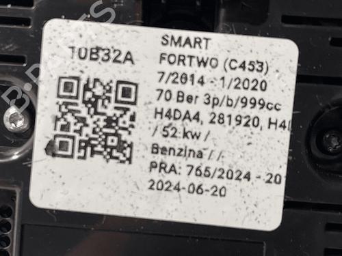 Climate control SMART FORTWO Convertible (453) 1.0 (453.442, 453.443) | BP33820836I5 - Image 6