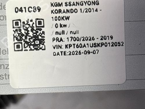 Alternator SSANGYONG KORANDO (C300) E-Motion | BP39164063M7  - Image 6
