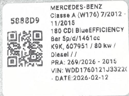 Electronic module MERCEDES-BENZ A-CLASS (W176) A 180 CDI / d (176.012) | BP33821935M83  - Image 6