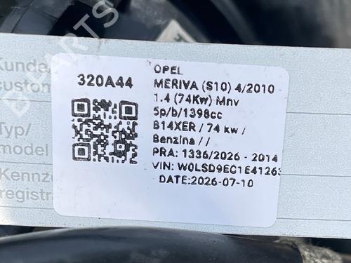 Engine OPEL MERIVA B MPV (S10) 1.4 (75) | BP37629963M1 - Image 6