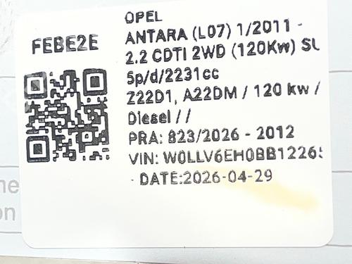 Alternator OPEL ANTARA A (L07) 2.2 CDTi | BP36515067M7 - Image 6
