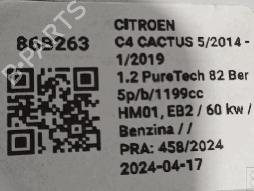 Starter CITROËN C4 CACTUS 1.2 VTi 82 | BP33822617M8  - Image 5