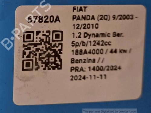 Grill FIAT PANDA (169_) 1.1 (169.AXA1A) | BP33822170C40 - Image 4