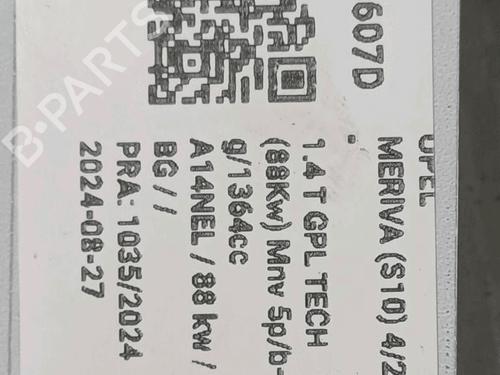 Alternator OPEL MERIVA B MPV (S10) 1.4 LPG (75) | BP33823749M7 - Image 5