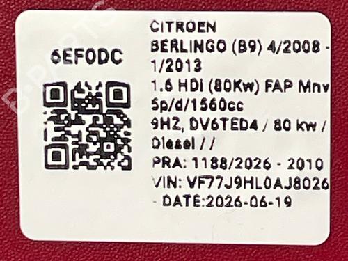 Højre baglygte CITROËN BERLINGO MULTISPACE (B9) 1.6 HDi 110 | BP36883247C35  - Image 6