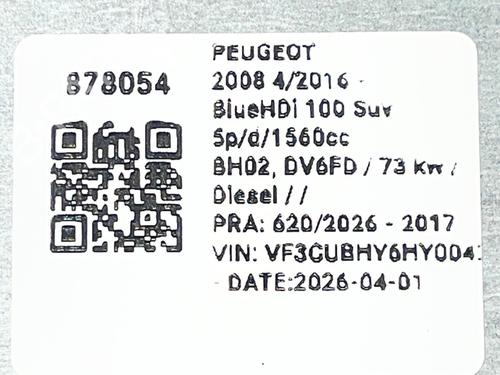 Radio PEUGEOT 2008 I (CU_) 1.6 BlueHDi 100 | BP36899841E6  - Image 6