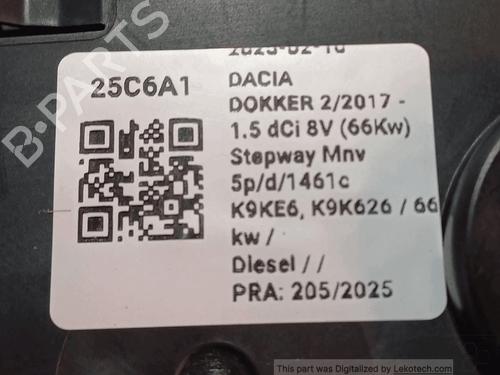Instrument cluster DACIA LODGY (JS_) 1.5 dCi | BP33821252C47 - Image 5