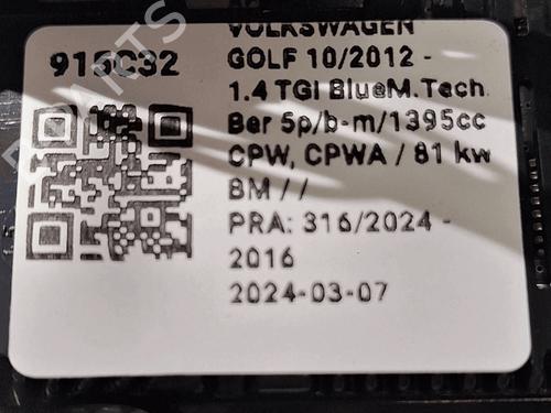 Climate control VW GOLF ALLTRACK VII Variant (BA5, BV5) 1.6 TDI 4motion | BP33822768I5 - Image 5