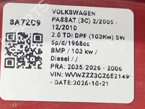 Left taillight VW PASSAT B6 (3C2) 2.0 TDI | BP40524970C34 - Image 6