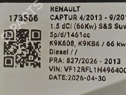 Left headlight RENAULT CAPTUR I (J5_, H5_) 1.5 dCi 90 (J5N4, J5M5, J5MW, J5M6, J5AL, J5AJ) | BP36797779C28  - Image 6