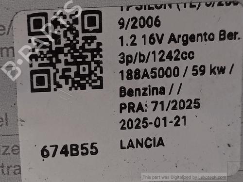 Right front window motor LANCIA YPSILON (843_) 1.2 (843.AXA1A) | BP33822164E20 - Image 5