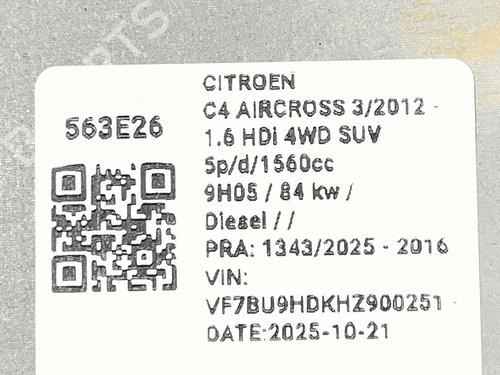 Electronic module CITROËN C4 AIRCROSS 1.6 HDi 115 | BP34113779M83 - Image 6