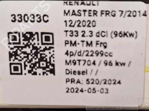 Climate control RENAULT MASTER III Van (FV) 2.3 dCi 145 RWD (FV0E, FV0F, FV0T, FV10, FV12, FV11) | BP33821443I5 - Image 5