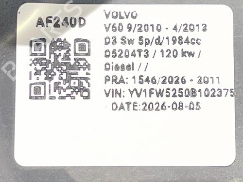 Right headlight VOLVO V60 I (155) D3 / D4 | BP38301761C29 - Image 6