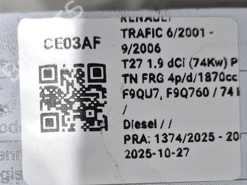 Starter RENAULT TRAFIC II Van (FL) 1.9 dCi 100 (FL0C, FL0K, FL0B) | BP33823550M8 - Image 6