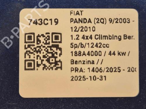Grill FIAT PANDA (169_) 1.2 (169.AXB11, 169.AXB1A) | BP33822398C40 - Image 6
