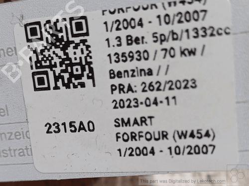 Devioluci SMART FORFOUR (454) 1.3 (454.031) | BP33821204I23  - Image 5