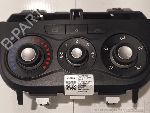 Used Climate control Climate control FIAT PUNTO (188_) 1.2 60 (188.030, .050, .130, .150, .230, .250) (60 hp) 33821748 33821748