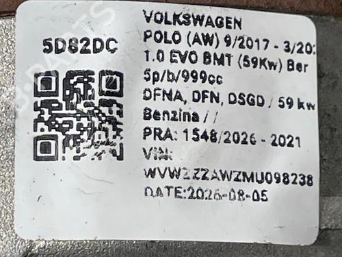AC compressor VW POLO VI (AW1, BZ1, AE1) 1.0 MPi | BP38616357M34 - Image 6
