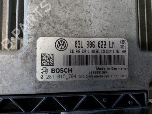 Engine control unit (ECU) VW GOLF PLUS V (5M1, 521) 2.0 TDI | BP15709029M57 
