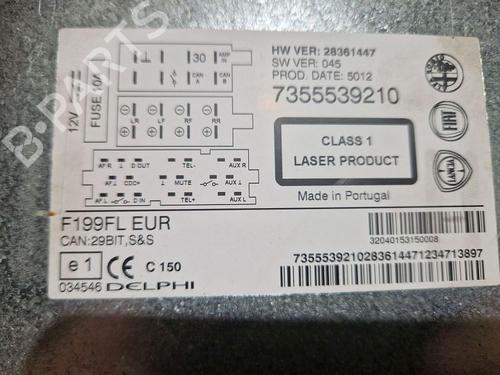 Radio FIAT PUNTO (199_) 1.2 (199AXZ1A, 199BXZ1A) | BP32149694E6